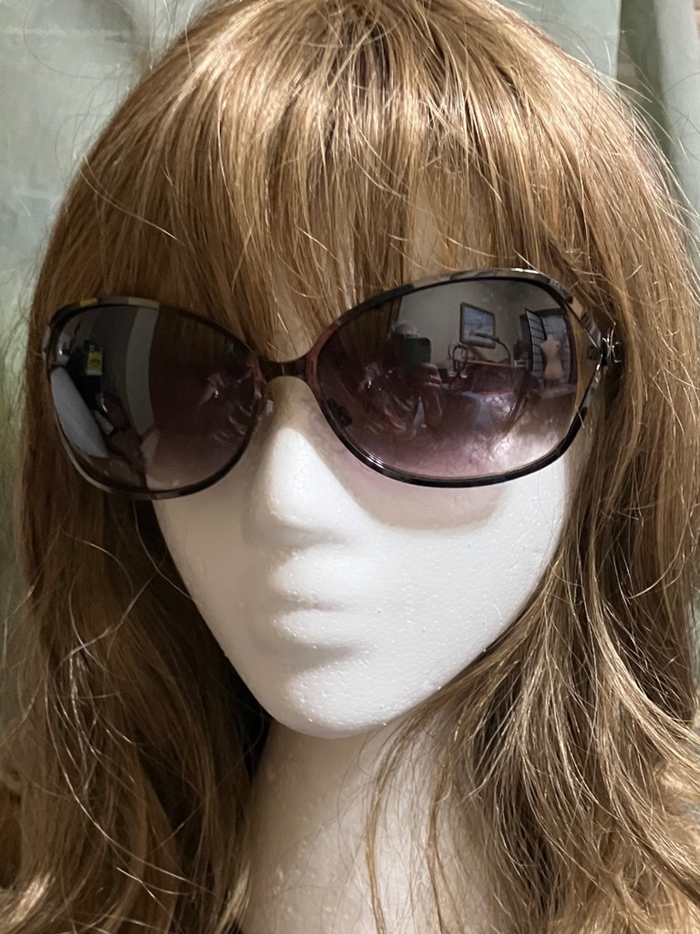 CIRCUS NY by SAM EDELMAN CC183 SUNGLASSES, BLACK FRAME, GRADIENT LENSES